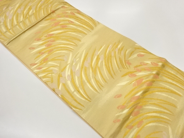 JAPANESE FUKURO OBI / WOVEN FLOWER